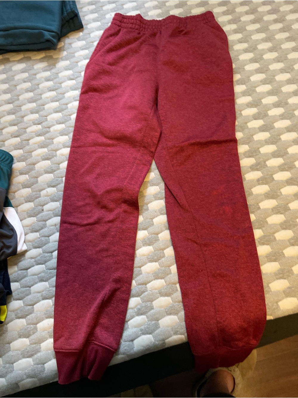 Jordan Kids Burgundy Sweatpants